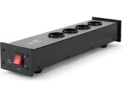 Dynavox X1000B HiFi Stroomfilter Netfilter Zwart – Krachtig Stekkerblok voor Puur Geluid