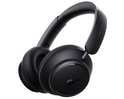 soundcore Space Q45 by Anker - Koptelefoon met actieve ruisonderdrukking - Tot wel 98% minder ruis - 50 u speeltijd - Appbediening - LDAC Hi-Res Wireless Audio - Comfortabel - Duidelijk bellen - Bluetooth 5.3
