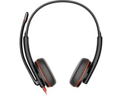 HP Poly Blackwire C3225 – Over-ear headset – Kabel – Stereo – Zwart – Volumeregeling – Microfoon uitschakelbaar