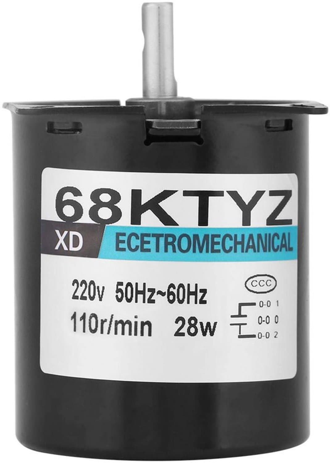 220V Synchronous Gear Motor met Torque Controle en Diverse Snelheden — afbeelding 1
