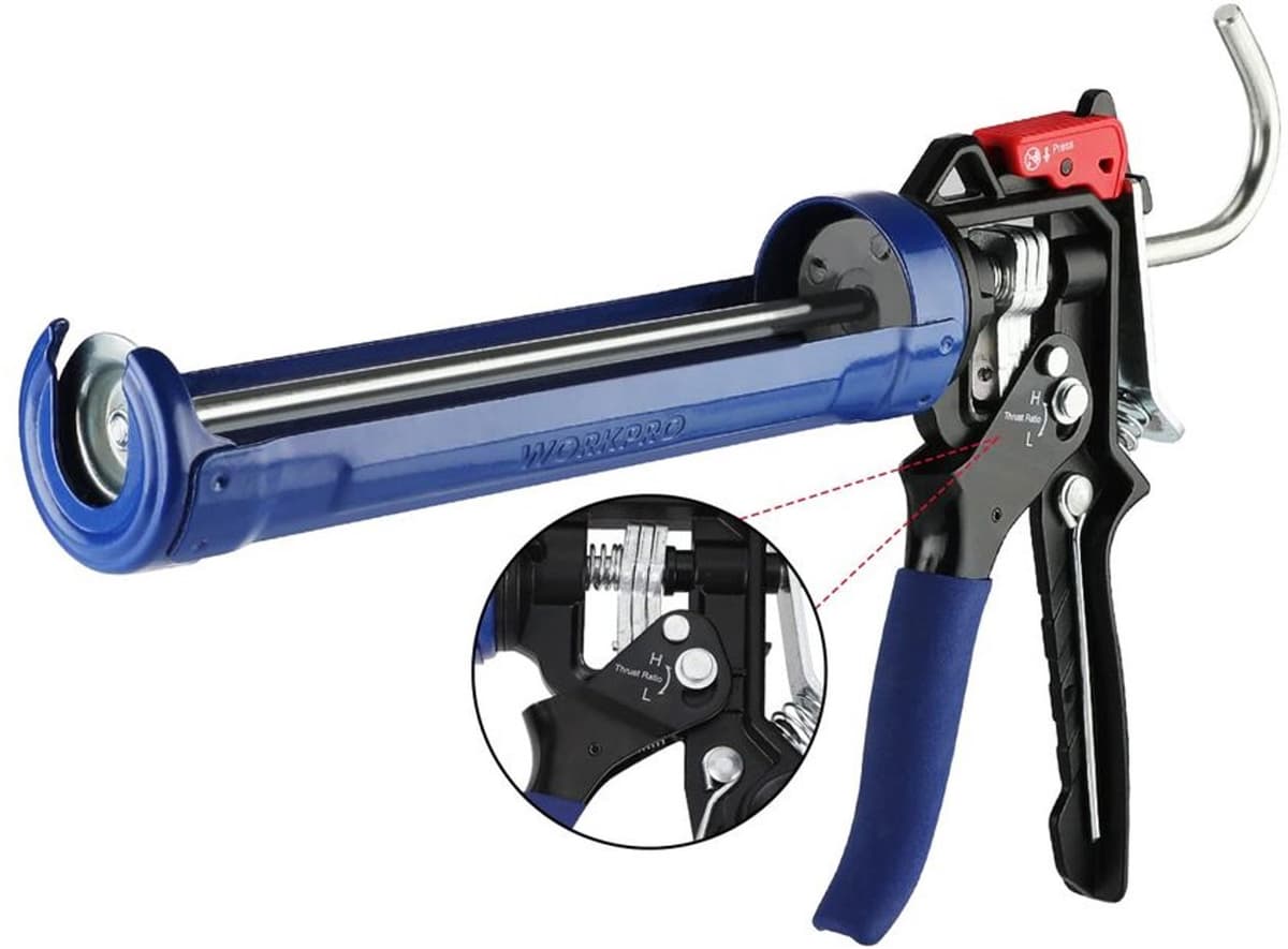 Professionele Caulking Gun met Verstelbare Drukverhouding — afbeelding 1