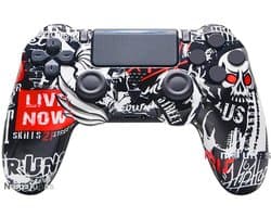 Namajunas - Draadloze Controller geschikt voor PS4/Pro/Slim/PC - Bluetooth gamepad - Geschikt voor Playstation 4 -Zes-assige sensor - LED-lichtbalk en touchscreen-functionaliteit - Audio Jack Input - Gaming Accesoires