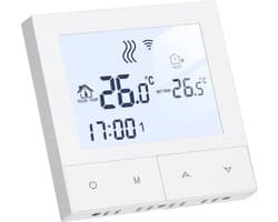 Slimme Wifi Thermostaat voor Elektrische Verwarming - Wekelijks Programmeerbaar