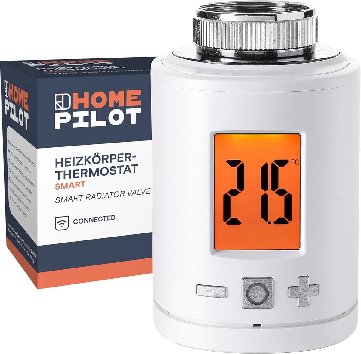 Slimme Radiatorknop - Elektrische Thermostaat voor Afstandsbediening via App — afbeelding 1