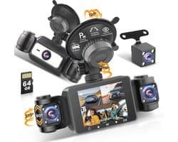 Dashcam 1080P Auto Camera met 2.4'' IPS Scherm en 170° Groothoek