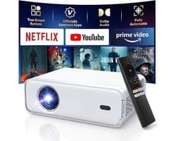 SCH® Mini beamers - Projector - Mini beamer - Wit - 22cm x 17cm x 8cm