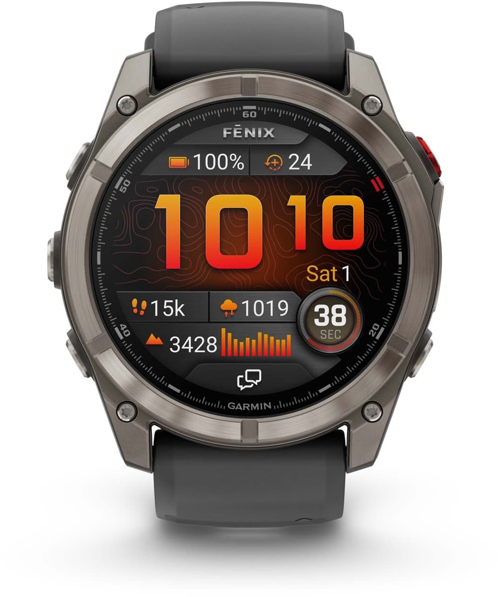 Garmin Fenix 8 Pro Grijs LTE 51 mm — afbeelding 1
