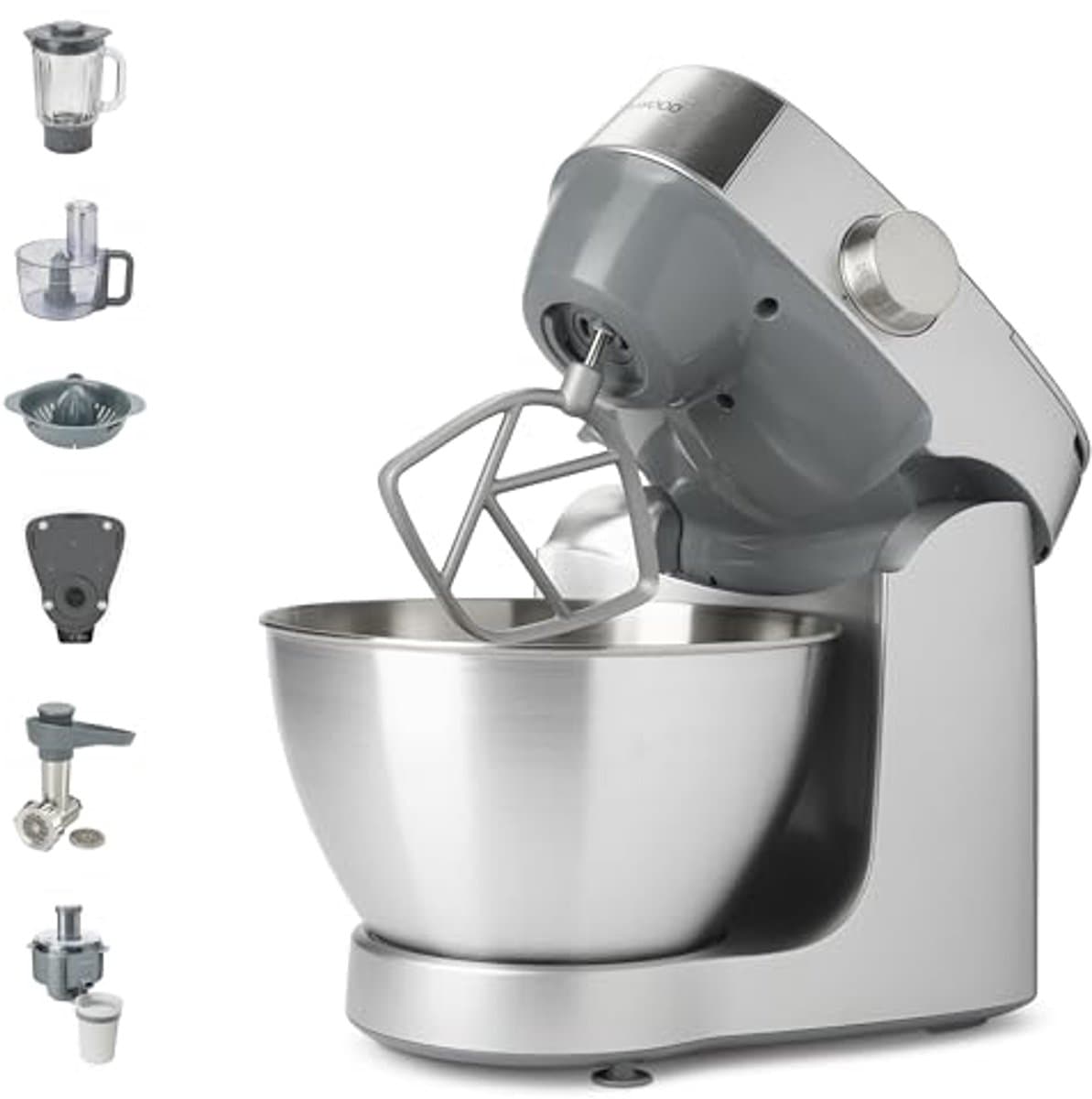 Compacte Keukenmachine 4,3L met Accessoireset en Geïntegreerde Weegschaal — afbeelding 1