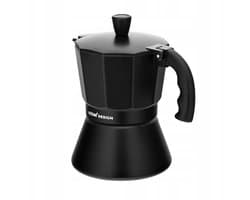 Altom Design Aluminium Koffiezetter Zwart 3 Kopjes 150ml