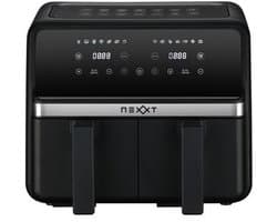 NEXXT CO231025 - Airfryer - Zwart - 4 l - 2200 W - Aantal frituurmanden: 2