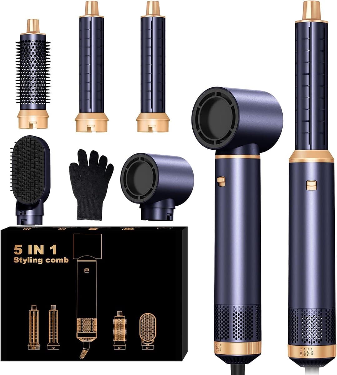5-in-1 haarstyler pro — afbeelding 1