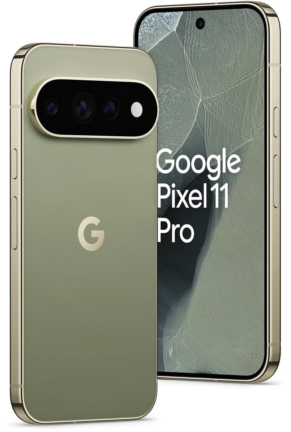 Google Pixel 11 Pro Dual SIM Android 17 5G USB Type-C 16 GB 512 GB 4850 mAh Olijf — afbeelding 1
