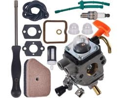 SnelShoppen - FS90R Carburetor voor FS110R FS130R FS100 KM130R FS130 FS90 KM90R KM90 FS110 KM110R HT100 HT101 Grasmaaier met Afstelgereedschap & Venti