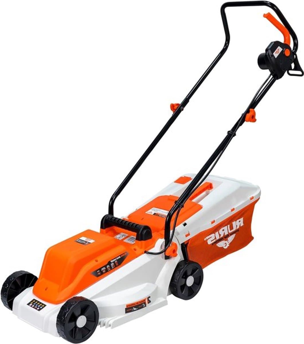 Elektrische Grasmaaier – Grasmachine – Grasmaaier – Tuinmaaier – Gazonmaaier – 1200 Watt Motor – 32 cm Maaibreedte — afbeelding 1