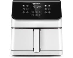 Airfryer - Heteluchtfriteuse - Gezond Frituren - Chef Edition - 6.2 Liter - Wit