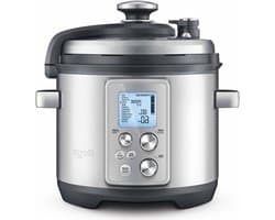 Multicooker - Elektrische Pan - Maaltijden Bereiden - Adaptieve Kooktechnologie - 6 Liter - Geborsteld Staal