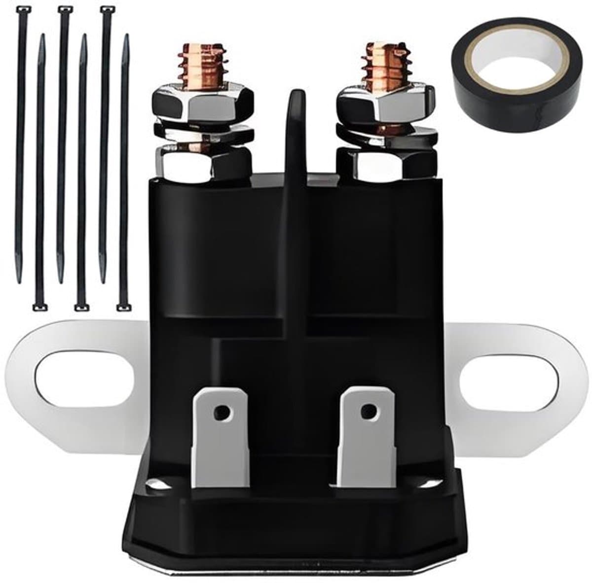 Startrelais Vervanging voor MTD/John Deere/Cub Cadet - 12 V Magneetschakelaar - Grasmaaier - Gazontractor - Compatibel met diverse modellen — afbeelding 1