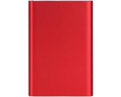 Externe Harde Schijf - Draagbare Opslag - Bestanden Opslaan - Schok- en Valbestendig - 25 inch - Rood