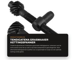 Tendicatena - Kettingspanner - Automatische Kettingafstelling - Geschikt voor Lawnflite/Carlton Painier - Duurzaam Ontwerp - Eenvoudig te Installeren