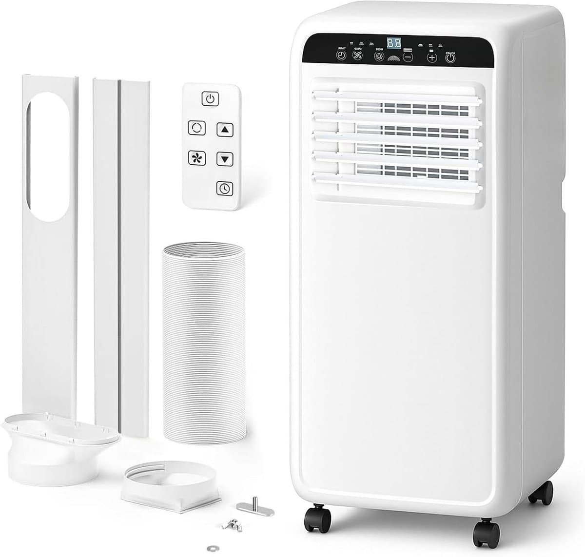 Draagbare Airconditioner - Mobiele Airco - Ruimte Koelen - 3-in-1 Functie - 25m² - Wit — afbeelding 1