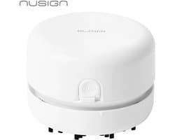 Deli Nusign Desktop Vacuum – Compacte Bureaukruimeldief – Wit