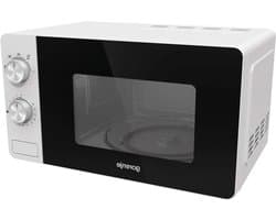 Magnetron - Oven Verwarmer - Eten Opwarmen - Roestvrij staal interieur - 20 Liter - Wit