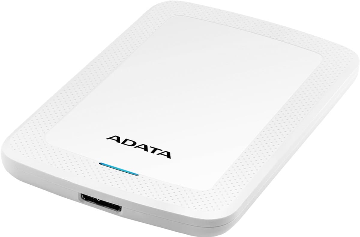 ADATA HV300 Externe Harde Schijf 2TB - Wit — afbeelding 1