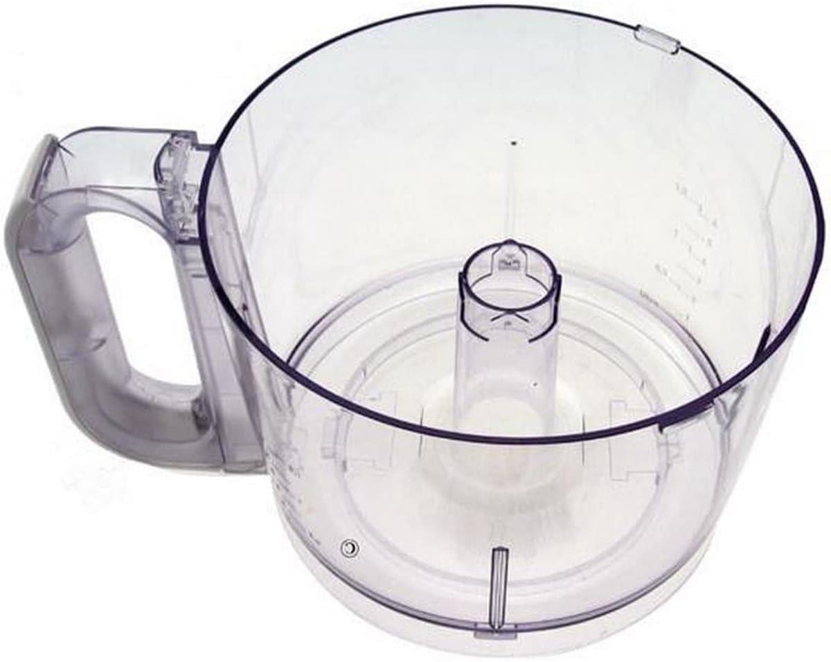 Hakmolen Kom - Keukenmachine Kom - Deeg Bereiden - Vaatwasmachinebestendig - 3 Liter - Transparant — afbeelding 1
