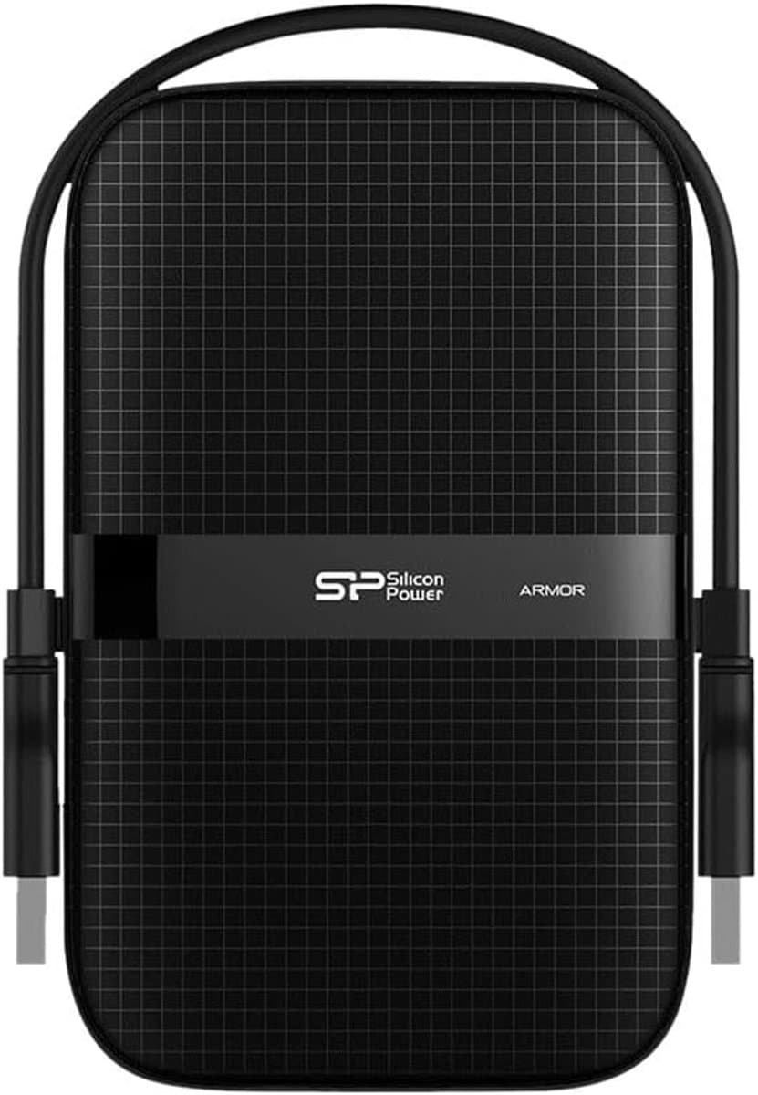 Externe Harde Schijf - Opslag Medium - Data Back-up - Schokbestendig Ontwerp - 2.5 Inch - Zwart — afbeelding 1