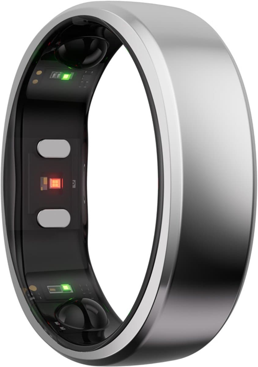Ringconn Smart Ring Gen 2 - Maat-#11 - Kleur: Zilver — afbeelding 1