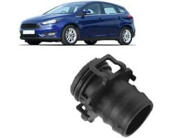 Luchtfilterinlaatslanguiteinde, inlaatreinigingsslang 1673571, robuust en duurzaam, geschikt voor Ford Focus MK2 C-Max 7M519A673EJ