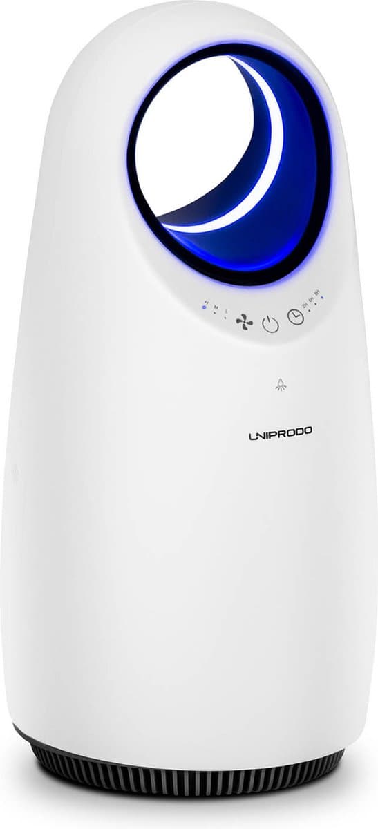 Uniprodo UNI_AIR PURIFIER_03 - Luchtreiniger - 10 m² - 80 m³/u - Trapsgewijs Filter — afbeelding 1
