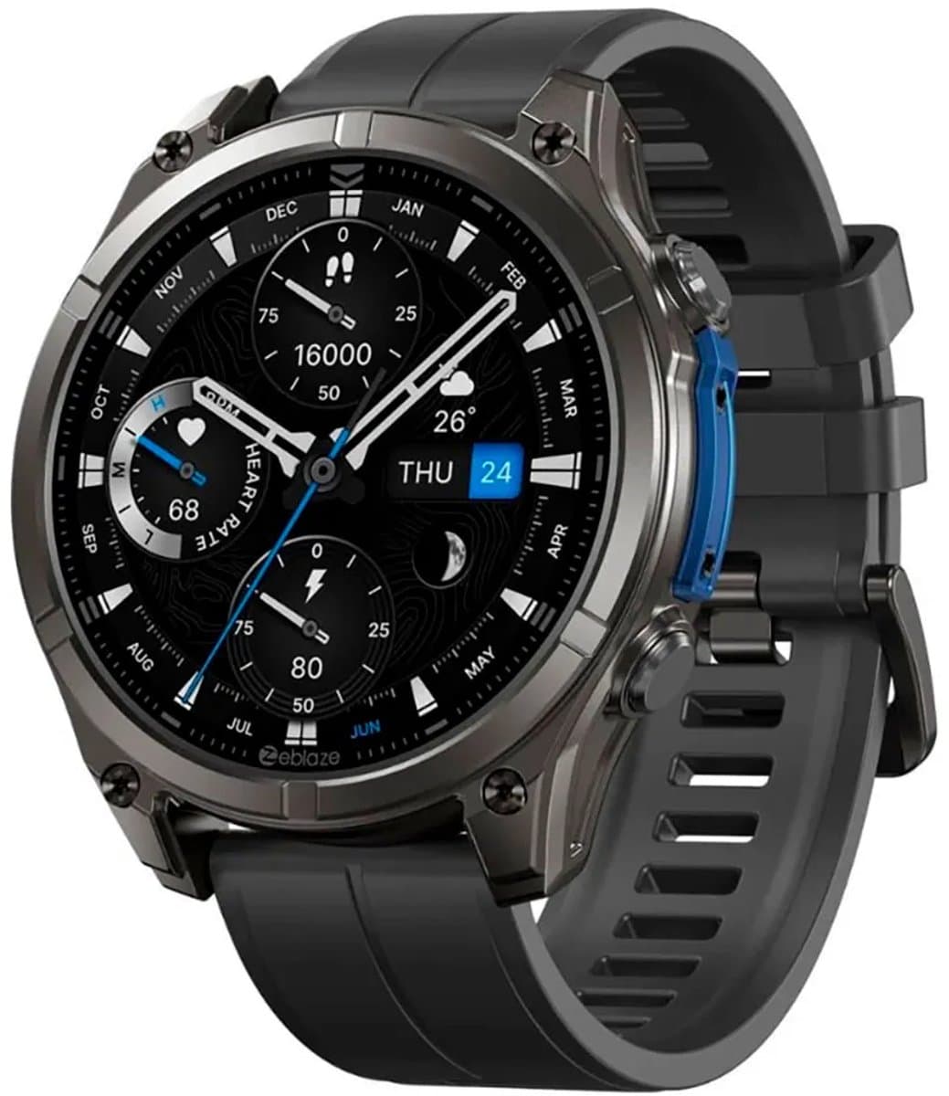 Zeblaze Smartwatch Vibe 8 Abyss Voor Android En Ios Met Gezondheidsbewaking — afbeelding 1