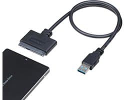 SATA naar USB kabel - 2,5" SATA III harde schijf adapter - extern converter voor SSD/HDD datatransfer
