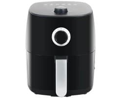 Mini Heteluchtfriteuse met Temperatuurregeling, 1400 Watt, 5-in-1 Multicooker voor Gezond Frituren en Koken