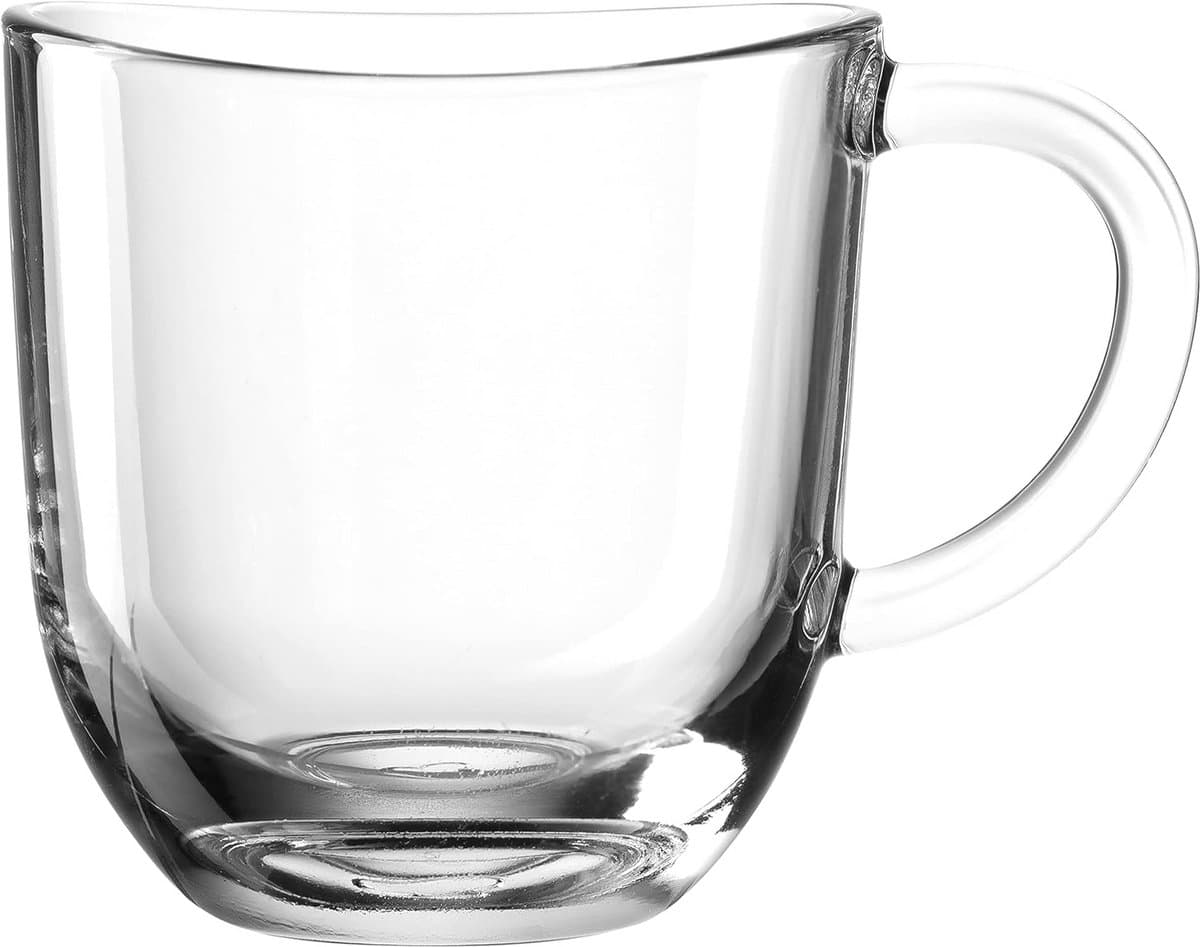 Vaatwasmachinebestendige koffiemok met handvat – 280 ml, stapelbaar, magnetronbestendig — afbeelding 1