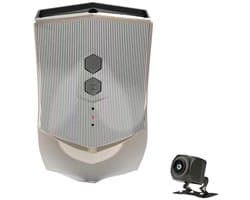 2K HD Nachtzichtcamera Spraakbediening Voor-/Achtercamera Auto Videorecorder + WiFi