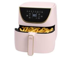 Roze Airfryer voor Gezond Koken met Digitale Touchscreen