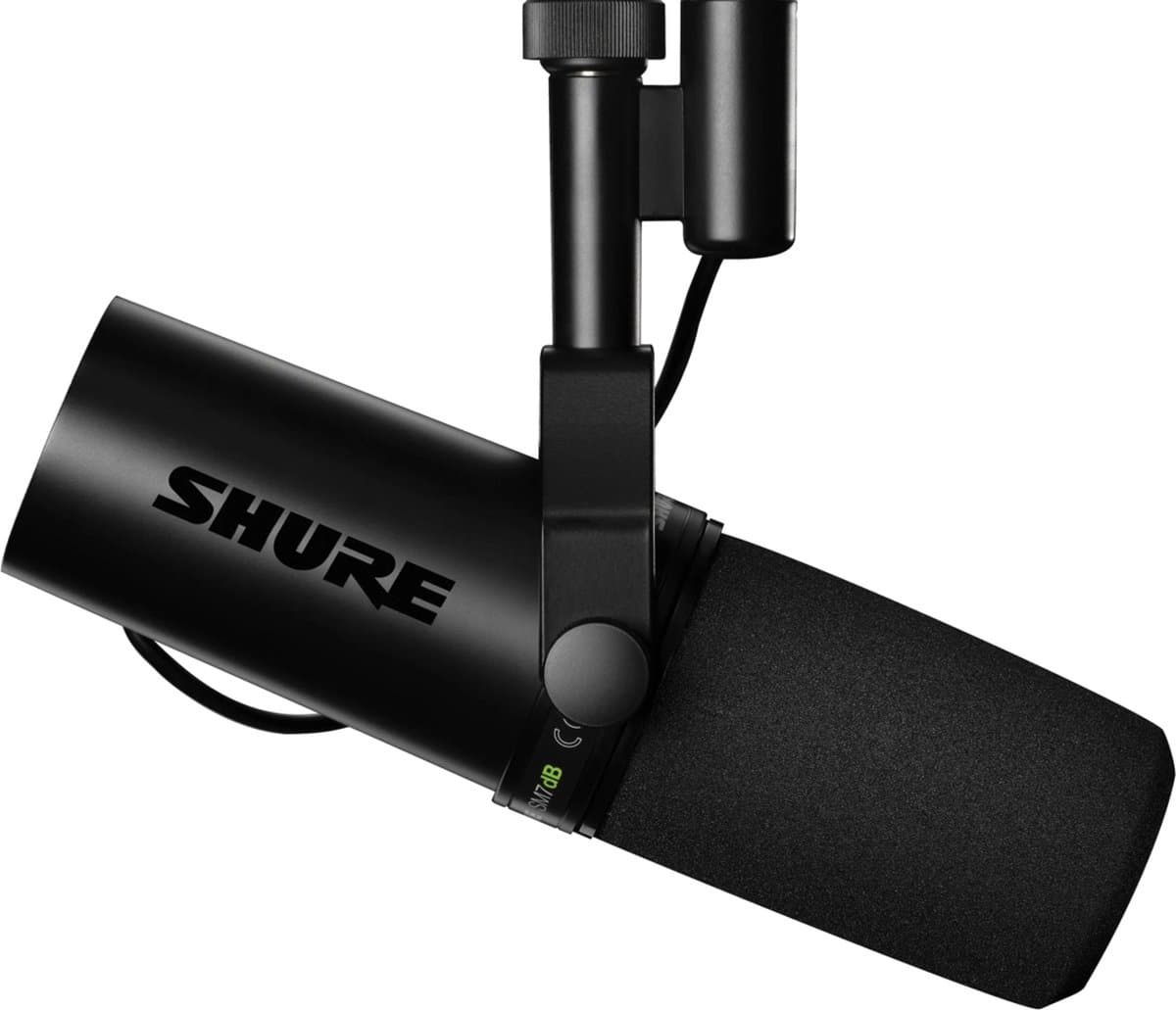 Shure SM7dB - Dynamische studio microfoon - Zwart — afbeelding 1