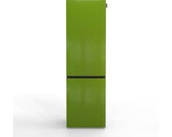 Nunki Large Combi NFA – Koel-vriescombinatie – No Frost – A-klasse – 304 liter – Front Grass Green Gloss