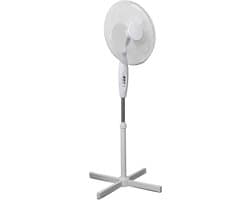 Staande Ventilator - Vloerventilator Tafelventilator - Ruimte Koelen - Oscillerende Functie - 16 inch - Rood