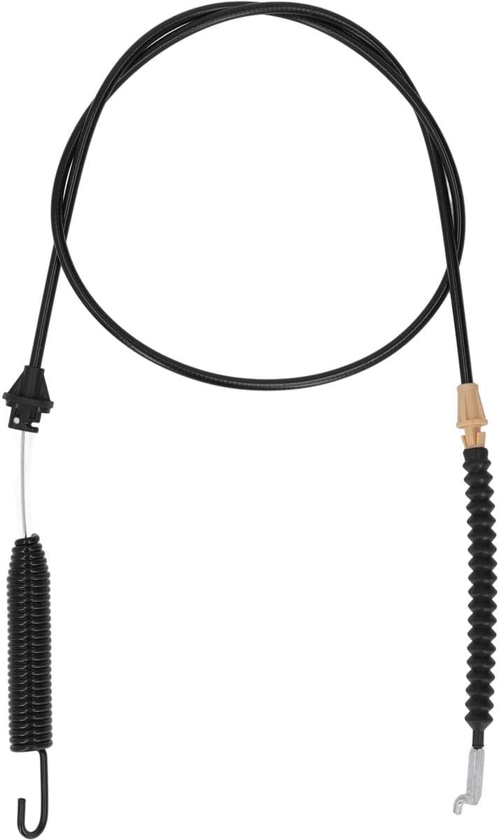 Dailygoods- Dekkoppelingskabel met Veer - Kunststof/Staal - Vervangingsonderdeel voor Grasmaaiertractor - Geschikt voor 700-serie - Stabiele Prestaties - Duurzaam Materiaal - Grasmaaierkabel — afbeelding 1