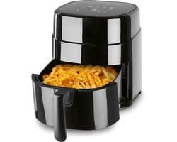 Heteluchtfriteuse - Airfryer - Vetarm Frituren - Digitaal Kleurenscherm - 4.5 Liter - Zwart