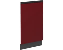 Vaatwasserfrontpaneel - Paneel vaatwasser - Keuken Integratie - Greeploos Design - 45 cm - Rood