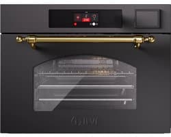 ILVE Compact 45cm 3 in 1 oven/stoom/magnetron Nost. Rood Brons - Inbouw