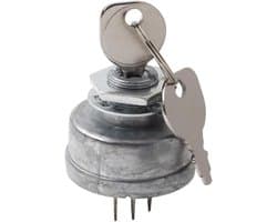 Contactslot Grasmaaier - Startschakelaar Motor - Motor Starten - Snelle Motorstart - 6x4x4cm - Zilver