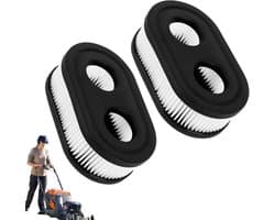 2 stuks luchtfilters voor grasmaaier, grasmaaier, luchtfilter voor grasmaaier, luchtfilterpatroon voor Briggs & - SnelShoppen