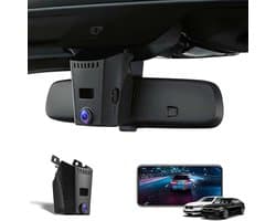 4K-dashcam voor BMW 5-serie en 7-serie 2018-2023 530i, 540i, 530e, M550i, 740i, 750i, M760i, 745e Xdrive (G30/G11), 2160P UHD-video, wifi en app, loop-opname, G-sensor