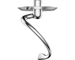 SnelShoppen - Roestvrijstalen Kneedhaak voor KitchenAid - K45DH Kneedhaken voor 4,3 en 4,7/4,8L Kantelkop Blender - Vaatwasmachinebestendig - Ideaal v