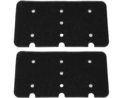 2 stuks droger warmtewisselaarfilter 49121003 0180300104 Compatibel met Haier Compatibel met Candy, 25x13cm